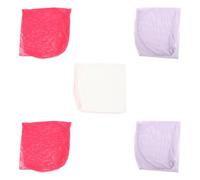 5 Pièces Paquet en Filet Respirant pour Perroquet, Expédition Cage | Conception Ajourée, Rangement Facile, Assemblage Simple, pour Volaille et Lapin, Accessoire Léger Couleur Aléatoire