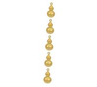 5 Pièces Pendentif en cloche de levage breloques pour la fabrication de colliers bijoux pendentif de sac charmes de bracelet breloques de fabrication de bijoux cuivre Doré