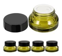 5 Pièces Petits Pots de Crème Rechargeables 15g | Voyage et Nouvel An, Rangement Léger de Lotion, Format Compact 15g Couleur Aléatoire