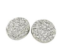5 pièces pièces boutons métalliques irréguliers pour blazer et pull, Couleur 2, 25mm