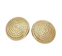 5 pièces pièces boutons métalliques irréguliers pour blazer et pull, Couleur 5, 22.5mm