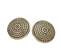 5 pièces pièces boutons métalliques irréguliers pour blazer et pull, Couleur 6, 25mm