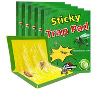 5 Pièces Piege a Souris, Piege a Rat, Anti Plaques Collantes Souris, Plaques de glu Anti, Puissant Mouse Trap Mulot Exterieur Efficace Interieur (5 Pièces)