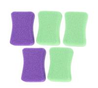 5 Pièces Pierre à Poncer Pédicure pour Pieds, Enlève Peau Pu