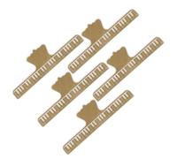 5 Pièces Pince à Partitions Musicale Abs Or pour Cahier de Musique | Surface Lisse, Grosse , Maintient la Page Ouverte, Réduit la Confusion, Accessoire pour Piano et Lecture