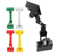 5 Pièces Pince de Travail de Peinture à Double Tête Rotative | Organisation des Papiers, Tri Flexible, Pince de Copie, Fournitures Artistiques, pour Dessin et Loisirs Créatifs
