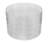5 Pièces Plateau Rond de Déshydrateur Alimentaire en Plastique