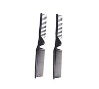 5 Pièces Pliable Antistatique Noir de Double Tête pour Longs pour Voyage et Salon Compact et Durable
