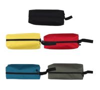 5 Pièces Pochette à Outils en Tissu Oxford, Multifonction, Taille | Léger et Facile à Transporter, Rangement Polyvalent, Protège Vos Affaires, Fermeture Éclair Pratique