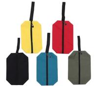 5 Pièces Pochette Outils Multiusage en Tissu Oxford, Taille S | Protection des Petits Articles, Format Compact à Glissière, Transport Facile, Usages Variés, pour Petits Accessoires