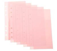 5 Pièces Pochette pour Classeur à Budget A6, Insert | Ouverture et Fermeture Faciles, Pratique pour Gérer Vos Finances, Lot de Pochettes pour Classeur