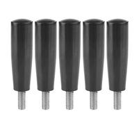 5 Pièces Poign e de Manivelle, Poignée de Manivelle Poignée de Manivelle Poignée en Bakélite Poignée Rotative M8 * 63