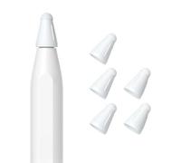 5 pièces pointe de rechange pour crayon en silicone pointes de papier silencieuses dessin et écriture étui à pointe de à réduction de bruit pour crayon 1 / 2 / 3 tissu naturel mode féminine épaule à