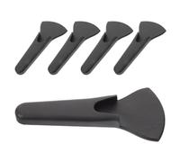 5 Pièces Porte-ciseaux Magnétique en Plastique Noir, la Cuisine | Fixation Aimantée, Protège la Pointe de Lame, Design Détachable, pour Bureau et Établi D’atelier