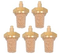 5 Pièces pour Machine à Brouillard de Scène Pneumatique M5 | Bruit, Meilleure Filtration, Installation Facile, Accessoire pour Buse Or, Usage Scène