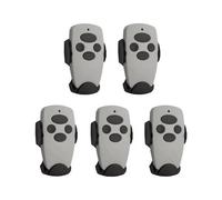 5 Pièces pour Télécommande de Porte de Garage pour TRANSMITTER-2 PRO, Code Tournant 433 MHz, Porte-Clés pour Barrière