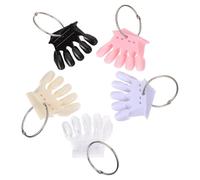 5 Pièces Présentoir pour Capsules Outil Nail Art Contrasté | Plaque D'affichage Couleur, Plastique et Acier Inoxydable, pour École et Salon, Usage Pratique