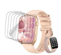 5 Pièces Protection écran Compatible avec Blackview R30max 1.91" film, Installation Facile protection montre, film hydrogel Flexible, Soft HD TPU ecran