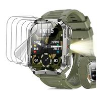 5 Pièces Protection écran Compatible avec Blackview W70 Pro 2.01" film, Installation Facile protection montre, film hydrogel Flexible, Soft HD TPU ecran