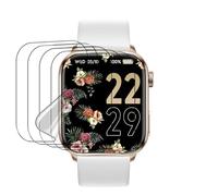 5 Pièces Protection écran Compatible avec Ice-Watch - ICE smart 2.0 Square (1,96 inch) film , Installation Facile protection montre, film hydrogel Flexible, Soft HD TPU ecran