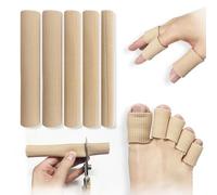 5 Pièces Protection Orteils en Silicone Découpable, Protections d'orteils en gel, Bandage Aux Orteils, pour Cors Callosités, Traitement des Oignons, Soulagement de La Douleur de Friction (S,M,L).