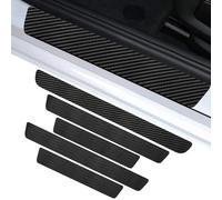 5 Pièces Protection Pare Choc Voiture pour Dacia Duster Spring Logan Sandero Jogger Lodgy Bigster Dokker, Voiture Protection Seuil de Coffre Voiture Protection Coffre Voiture Protection Seuil de Porte