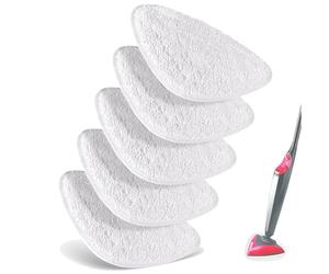 5 Pièces Recharge de Lavette Balai Vapeur en Microfibre Compatibles avec Vileda Steam Mop/Balais Vapeur Microfibre pour Capacité d'absorption et Réutilisation