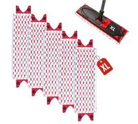 5 Pièces Recharge Serpillere pour Vileda Ultramax XL, Microfibre Recharge Balai, Balai Serpillèr Costume, pour Nettoyage des Sols, Absorbe Facilement Saleté