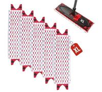 5 Pièces Recharge Serpillere pour Vileda Ultramax XL, Microfibre Recharge Balai, Balai Serpillèr Costume, pour Nettoyage des Sols