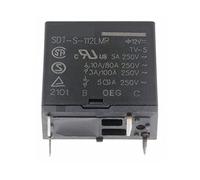 5 PIÈCES Relais SDT-S-105LMR/112LMR/124LMR 4PIN 5A/250VAC 5V 12V 24V(SDT-S-124LMR 24V)