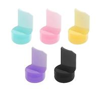 5 Pièces Repose Pouce pour Clarinette/Hautbois, Silicone Repose Pouce pour Clarinette Coloré Coussin Repose Pouce Protecteur pour la Plupart des Clarinettes Hautbois (5 Couleurs)