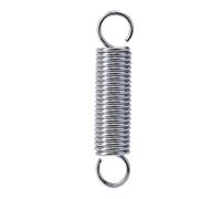 5 Pièces Ressort de traction avec crochet, ressort en acier inoxydable, diamètre du fil 0.2mm, OD 2.5mm, Longueur 40mm, 0.2mm x 2.5mm x 40mm, ressort de tension puissant