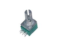 5 pièces RK097G RK097 6pin 15mm longueur Double amplificateur de son Audio potentiomètre de joint B1K B5K B10K B20K B50K B100K B500K 6Pin(10K Ohm)
