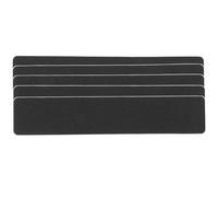 5 Pièces Ruban Adhésif Antidérapant Noir en PVC pour Escaliers | Traction Solide, Prévention des Glissades, pour Entrées, Hôtels et Marches Dangereuses, Surface Non Glissante