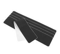 5 Pièces Ruban Antidérapant en PVC Noir, Bande de Sécurité | Adhérence Non Glissante, Usage Intérieur aux Entrées, pour Marches et Seuils, Pose Facile
