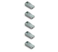 5 Pièces Semi-Chenillé SD.Kfz. 250/1 À L'échelle 1/144 - Transporteur De Troupes Blindé Léger Allemand WWII Modèle 3D en Résine À Monter pour Maquettistes