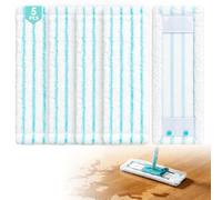 5 Pièces Serpillères de Rechange Compatibles for Leifheit Profi XL Micro Duo / Cotton Plus, Microfibre Haute Absorption, Housse de Rechange en Microfibres pour Tous Les Types de Sols