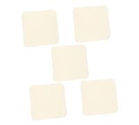 5 Pièces Serviette De Bain En Fibre De Bambou Bloqueur Petites Serviettes Carrées Chienchien Manchon De Tube Enroulé Animal De Compagnie Pliable Tipi Portatif Pour Chat Blanche VICASKY