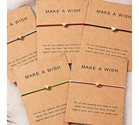 5 pièces/set Bracelet à la mode à détail tressé à détail cœur pour femme pour décoration quotidienne Taille UniquePolyester