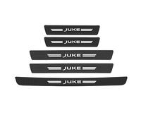 5 Pièces Seuil de Protection Porte Fibre de Carbone Noir, Sticker Autocollant pour Nissan Juke F15 F16 2021-2025 2026, Protection Seuil de Porte de Voiture, Accessoires