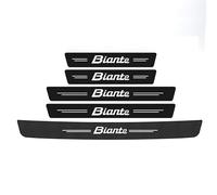 5 Pièces Seuil Porte Voiture Plinthes Autocollant pour Mazda Biante Fiber Carbone Protection Seuil de Porte Voiture Carrosserie Accessoire