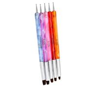 5 Pièces Stylo à Sculpter les Ongles Double Embout