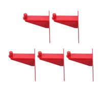 5 Pièces Support Extincteur 9kg en Acier Carbone, Montage Mural | Crochet pour Extincteur, Accessoires de Sécurité Incendie, Accroche Extincteur, Usage Maison et Atelier