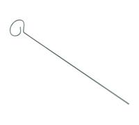 5 Pièces Support pour Plantes en Pot en Fer, Tige de Support Verte | Anneau de Maintien, pour Tiges Simples, Croissance Droite, Antirouille, Réutilisable