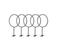 5 PièCes Supports de Ballon Muraux éTagèRe Murale de Basket- PréSentoirs de Football Supports de Rangement de Basket- éTagèRe Murale de