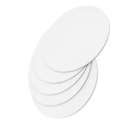 5 Pièces Tableau Rond à Peindre Soi-même pour Artistes | Compatibilité Acrylique et Aquarelle, Usage Galerie ou ormat Compact, Support Vierge