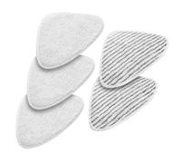 5 Pièces Tampons de Rechange pour Balai Vapeur Vileda, Housses de Rechange pour Balai Vapeur, Chiffons de Rechange en Microfibre pour Vileda Nettoyeur Vapeur