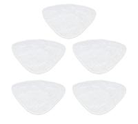 5 pièces tampons de vadrouille en fibre accessoire de chiffon de nettoyage à la vapeur compatible avec les vadrouilles à vapeur et tampons de recharge lavables réutilisables à