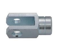 5 pièces - Tête de fourche - articulation à fourche 12x24 - M12 - filet à gauche