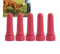 5 pièces tétines pour bouteille tétines en caoutchouc souple sucette mamelon tétine d'agneau boisson au lait mamelons soins infirmiers Petit animal 6.